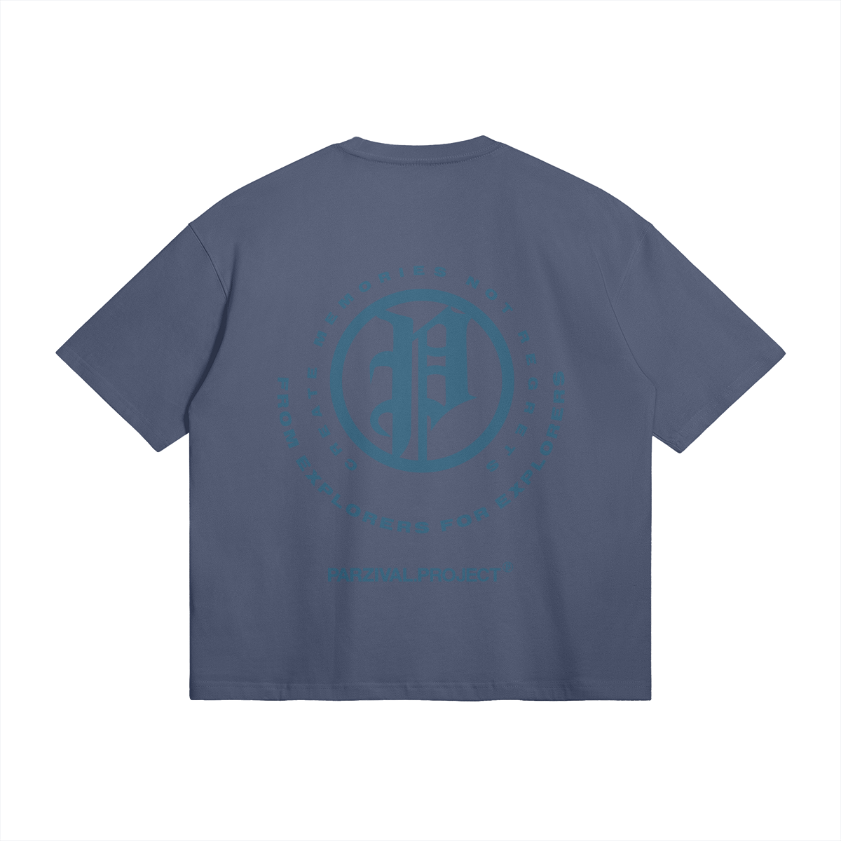 explorer shirt - navy logo