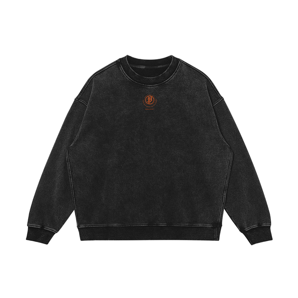 explorer sweatshirt - orange logo