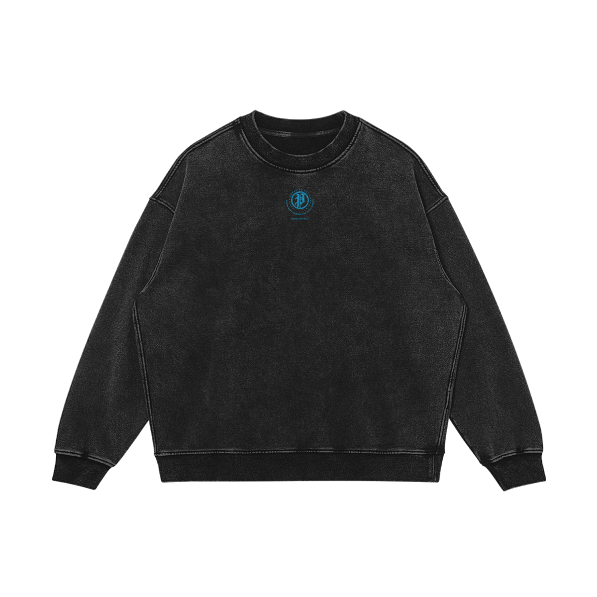 explorer sweatshirt - light blue